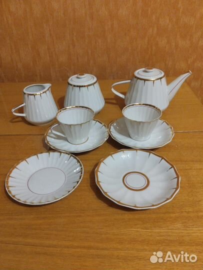 Чайный сервиз вербилки золотой дождь не комплект