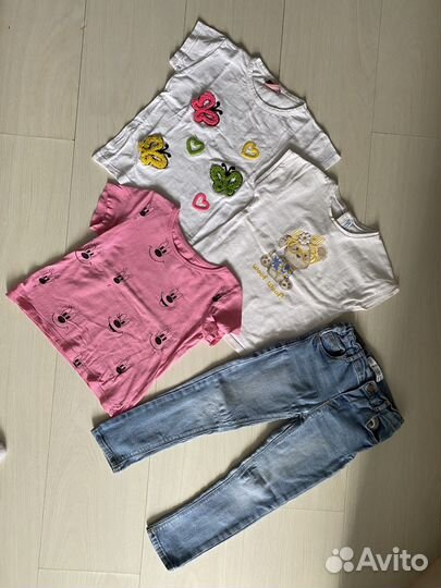 Пакет одежды для девочки 98