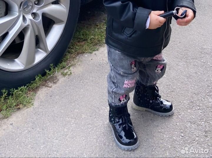 Ботинки для девочки 22 размер