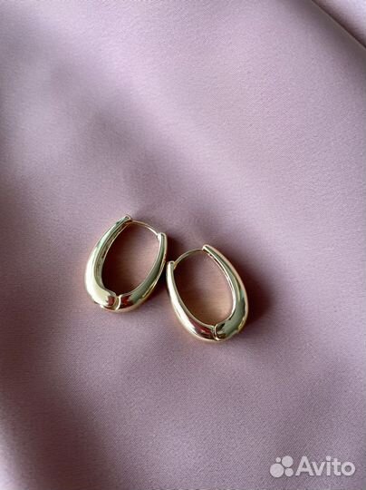 Серьги в стиле Celine