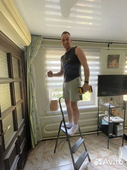 Муж на час/сборка мебели/сантехник/и электрик