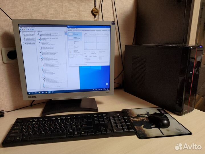 Комп в сборе asus 4я цпу Intel/ 16Gb озу/ 120G SSD