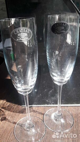Хрустальные фужеры Chateau