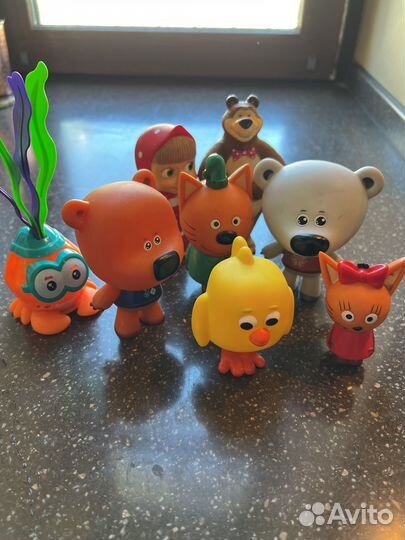 Игрушки для ванной