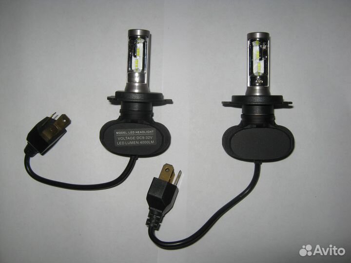LED лампы H4 для головного света