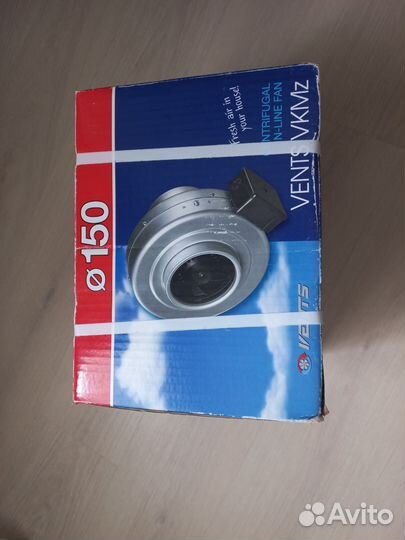 Вентилятор вытяжной канальный