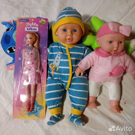 Мягкие игрушки пакетом