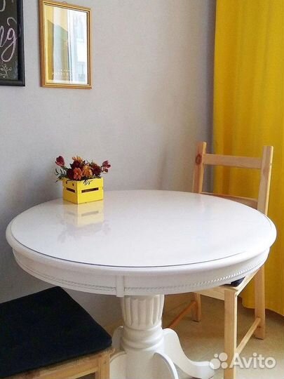 Гибкое стекло на стол, любые формы и размеры