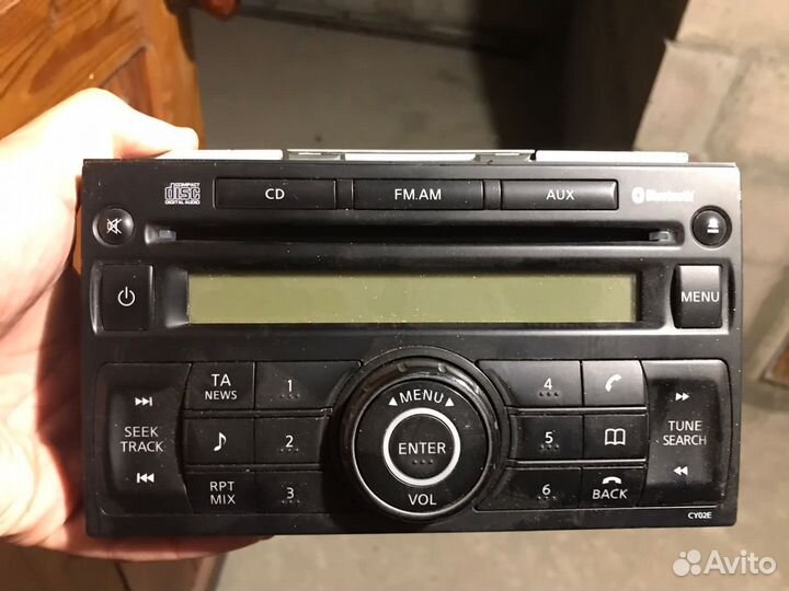 Магнитофон на Nissan
