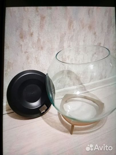 Аквариум 20 литров круглый