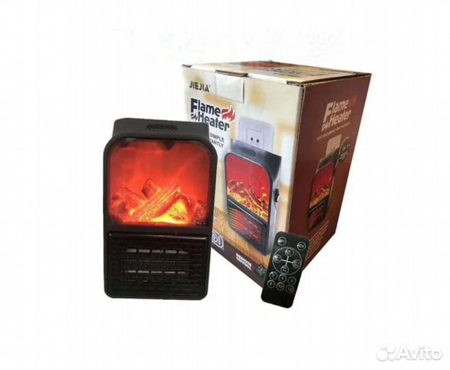 Портативный обогреватель Flame Heater с пультом, 5