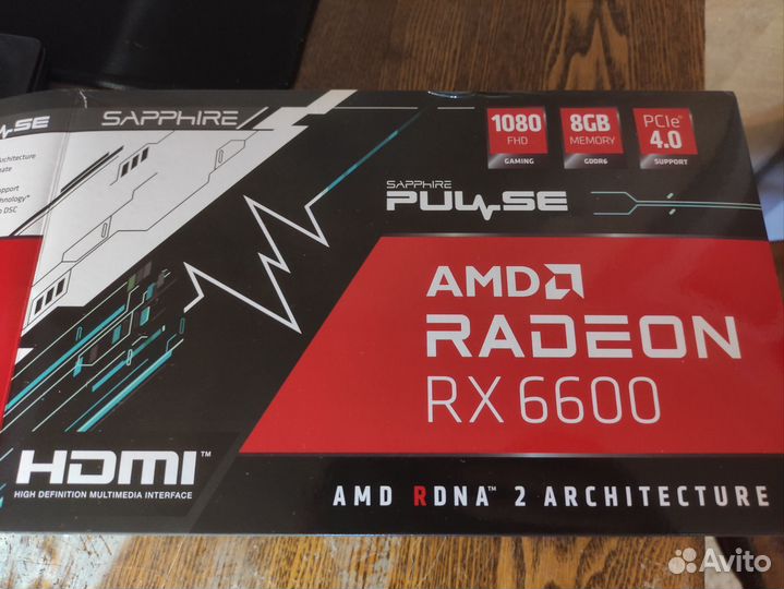 Видеокарта rx 6600