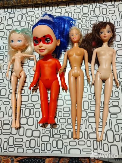 Кукла Барби мягкие игрушки пакетом