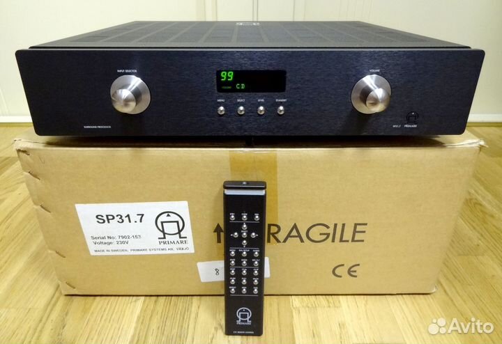 Primare SP31.7 Предусилитель Процессор AV Швеция