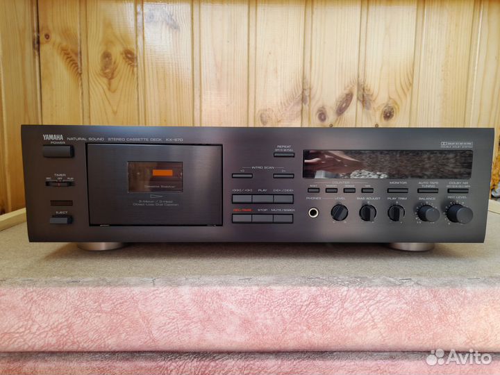 Кассетная дека Yamaha KX-670 (мастеру)