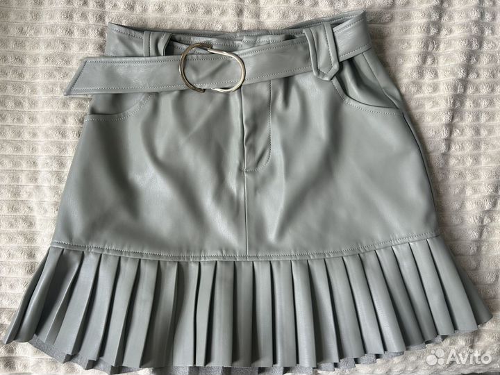 Юбка фисташковый цвет