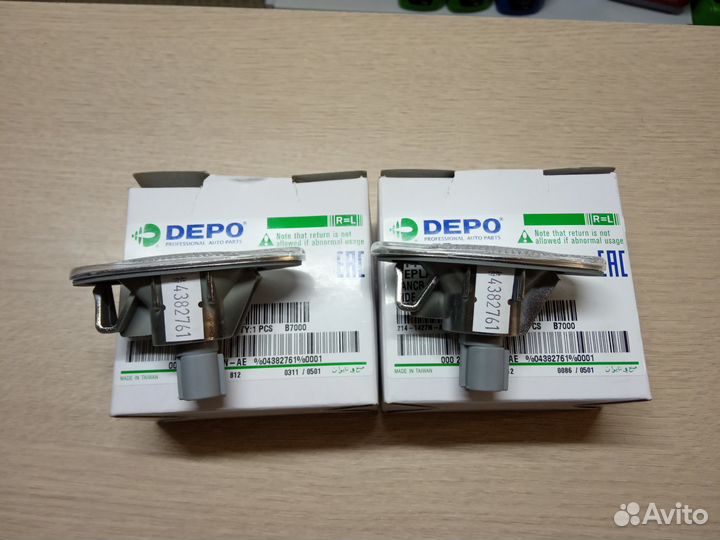 Повторители поворотов Mitsubishi lancer 9