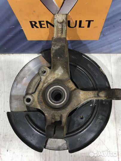 Кулак поворотный Цапфа Ступица в сборе Renault log