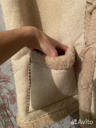 Тёплая жилетка из овчины holty 54