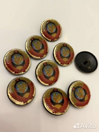 Пуговицы уникальные ссср.ручная работа