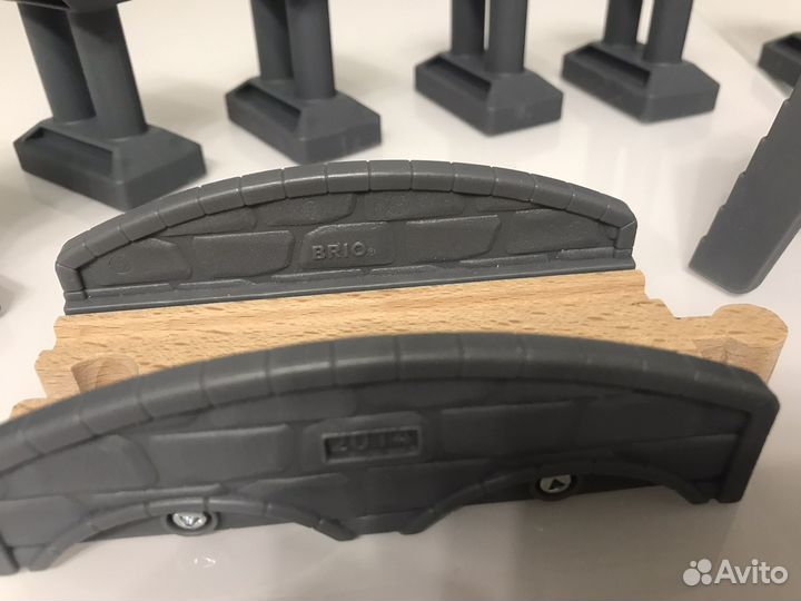 Игровой набор для деревянной железной дороги