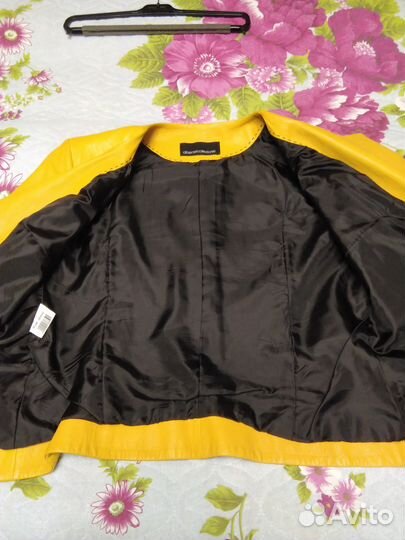 Куртка кожаная женская 48 50