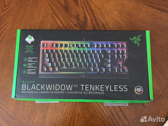 Клавиатура razer blackwidow v3 tenkeyless