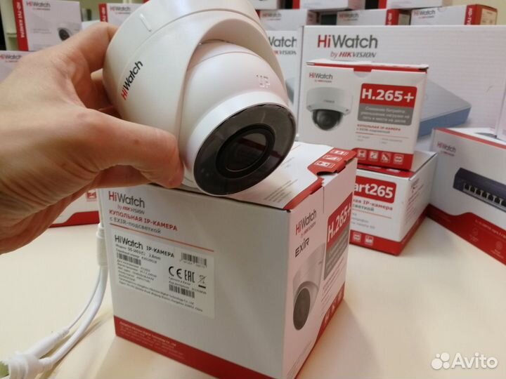 Купольная IP камера DS-I403(C) 2.8mm Hiwatch