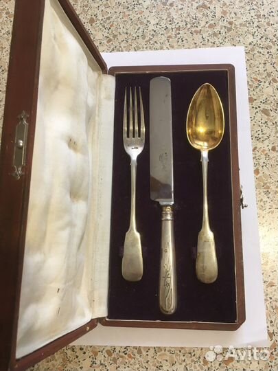 Набор «Эгоист». Столовое серебро