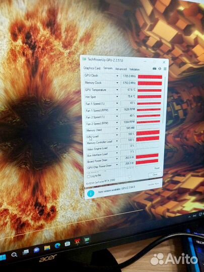 RTX MSI 2080 8GB gaming X trio - идеал