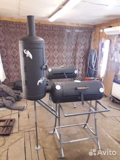 Мангал - коптильня