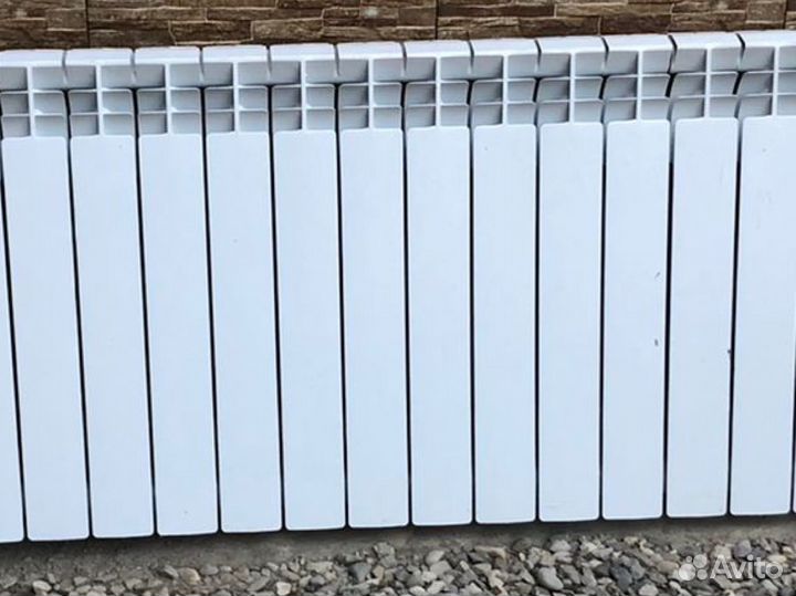 Батарея отопления алюминиевые