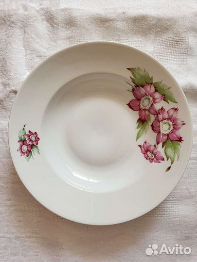 Тарелки фарфоровые MZ Чехословакия ретро