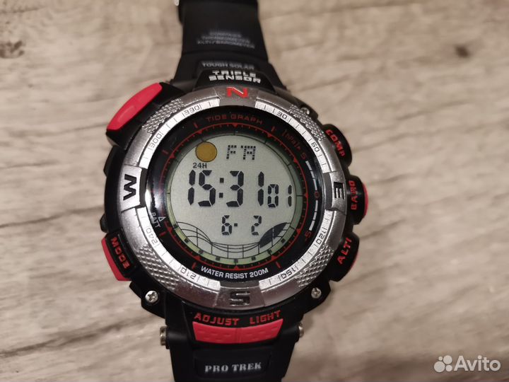 Часы casio pro trek prg 130