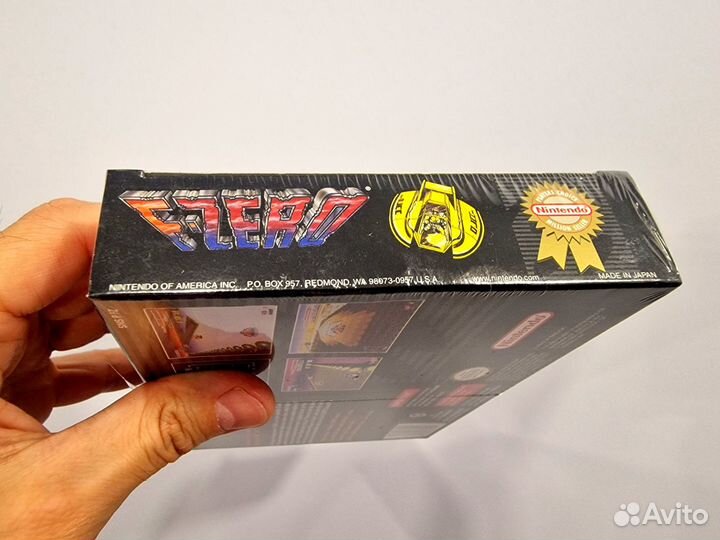 F-Zero (sealed) для super nintendo usa
