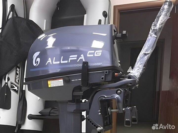 Лодочный мотор Allfa CG T9.8 витринный