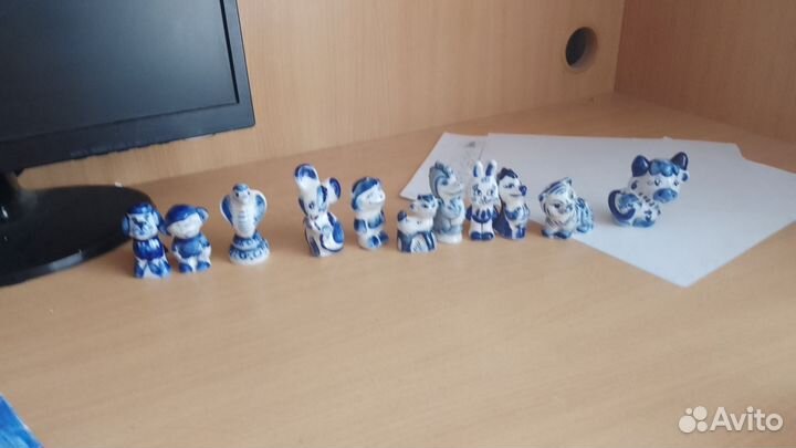 Фигурки гжель