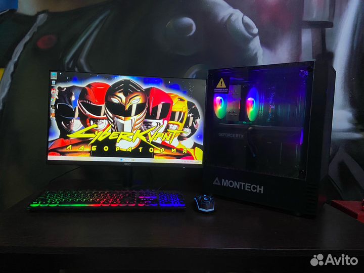 Новый игровой компьютер 
