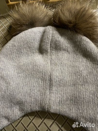 Шапка зимняя для девочки 52 54