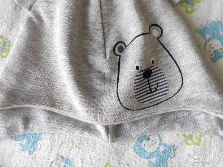 Детские шапочки для мальчика (40-42р)