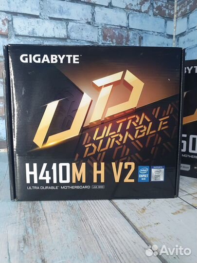 Материнская плата Gigabyte H410M H V2 Soc-1200