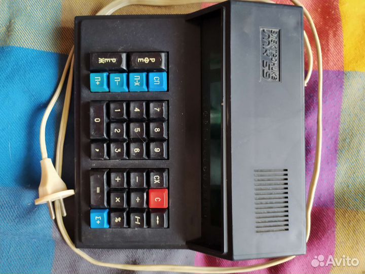 Калькулятор электроника СССР