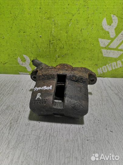 Суппорт передний правый Рено Клио 2 Симбол