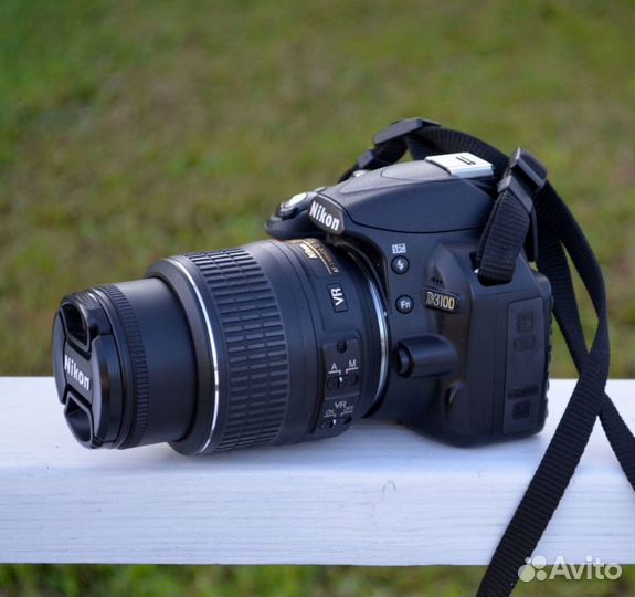 Зеркальный фотоаппарат nikon d3100 kit 18-55мм