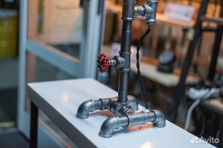 Винтажный светильник от Loft Сталь