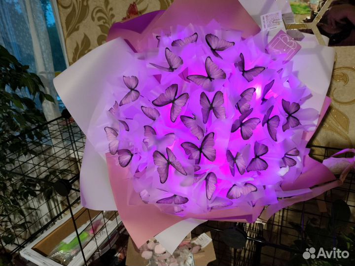 Букет из бабочек