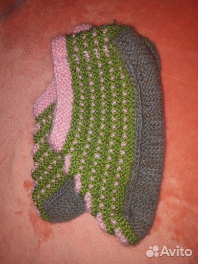 Следки вязанные