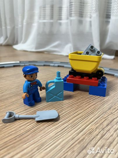 Поезд на паровой тяге 10874 lego duplo