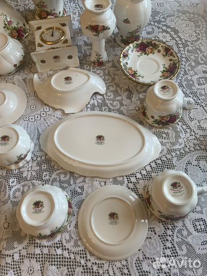 Royal Albert Old country roses костяной фарфор