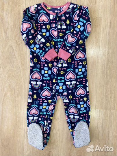 Флисовый слип carters 3t